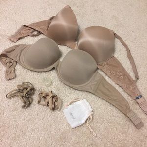 Jacklyn + Audrey Aerie 34C Bra Bundle
